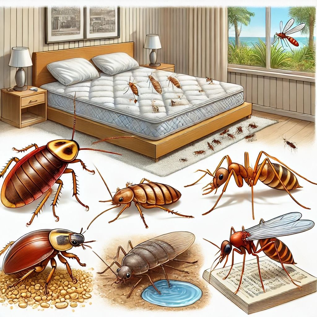 Haşere Rehberi, Türleri ve Kurtulma Yöntemleri