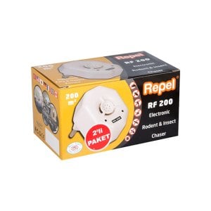 RF 200 V2 Ultrasonik Fare Kovucu ve Haşere Cihazı (2'li Paket)
