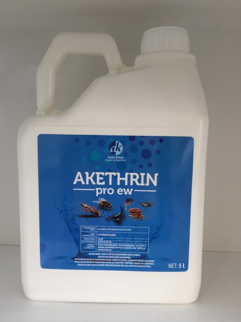Akethrin Pro EW Genel Amaçlı Haşere İlacı (Aketrin)[Tüm Haşereler] 1 LT