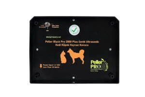 Peller Black Pro 2000 Plus Sonik Ultrasonik Köpek Kovucu Hayvan Kontrol Sistemi