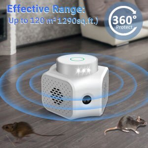 Peller Pro Smart Elite Pest Repeller  Ultrasonik-Elektronik Fare Haşere Akrep Yarasa Kovucu