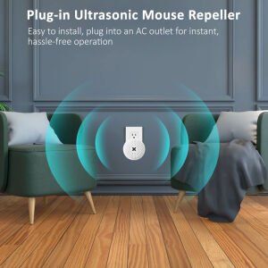 Peller Pro Smart Circle Pest Repeller  Ultrasonik-Elektronik Fare Haşere Akrep Yarasa Kovucu