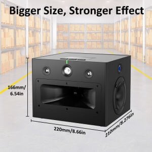 Peller Pro Elite Industrial Pest Repeller  Ultrasonik-Elektronik Endüstriyel Fare Haşere Akrep Yarasa Kovucu