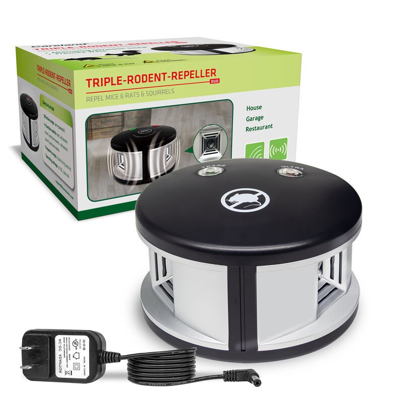 Peller Pro Smart Spin Repeller Ultrasonik-Elektronik Fare Haşere Akrep Kovucu