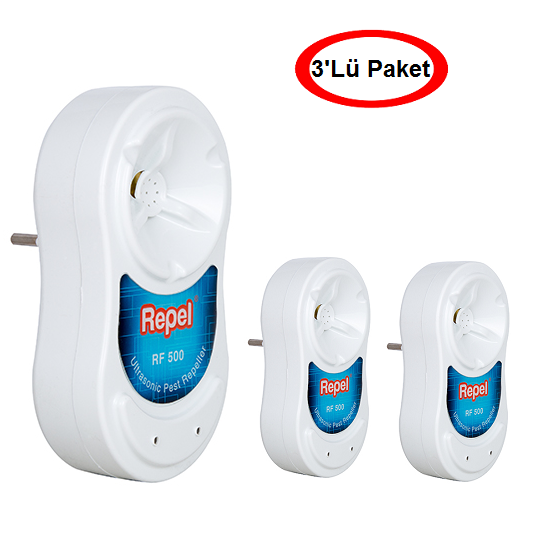 Fare Kovucu RF 500 V2  Sıçan Kovucu Süper Etki (3'Lü Paket)