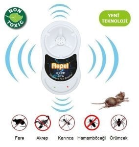 Fare Kovucu Repel eXen 3D V2 Sıçan Haşere Örümcek Akrep Kovucu