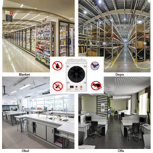 Fare Kovucu END 700 Endüstriyel Ultrasonik Haşere Akrep Yarasa Kovucu