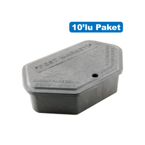 Pest Marketi Fare Yem İstasyonu Boş (Orta Boy) 10'lu Paket
